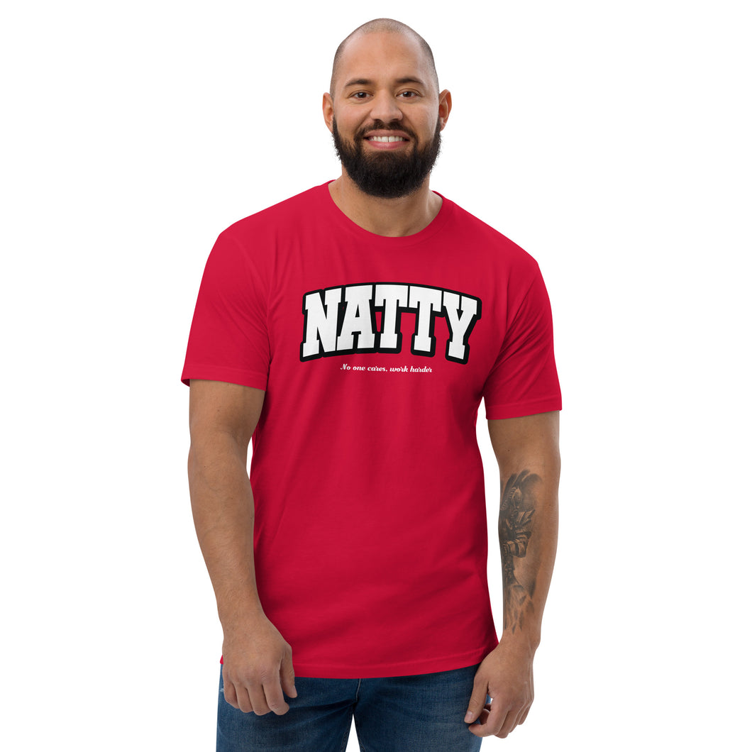 100% Natty Men's Lightweight Gym Tee