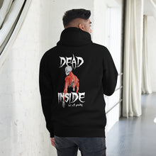 Load image into Gallery viewer, dead inside but still grinding - muscle skull hoodie - born destroyer freeshipping
