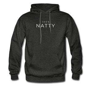 "100% Natty" Natural Beast Minimalistic Hoodie freeshipping - Natural Beast