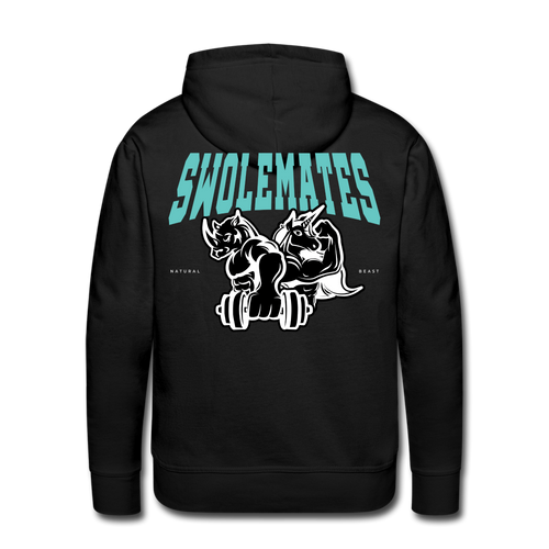 Swolemates (Premium Hoodie) - black