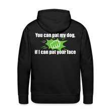 Load image into Gallery viewer, Luna Moon&#39;s Hoodie (You can pat my dog, if I can pat your face) - black