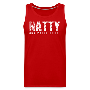 Natty and Proud (Tank) - red