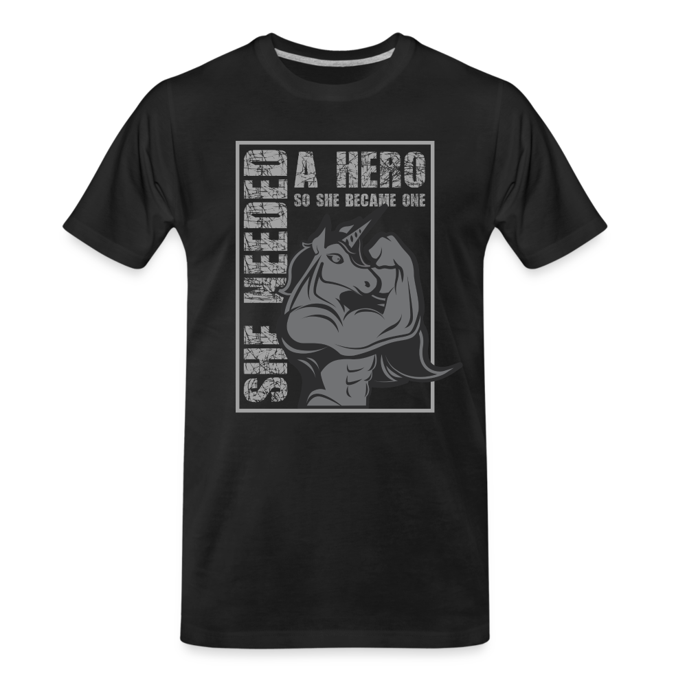 Unicorn Hero (T-Shirt) - black